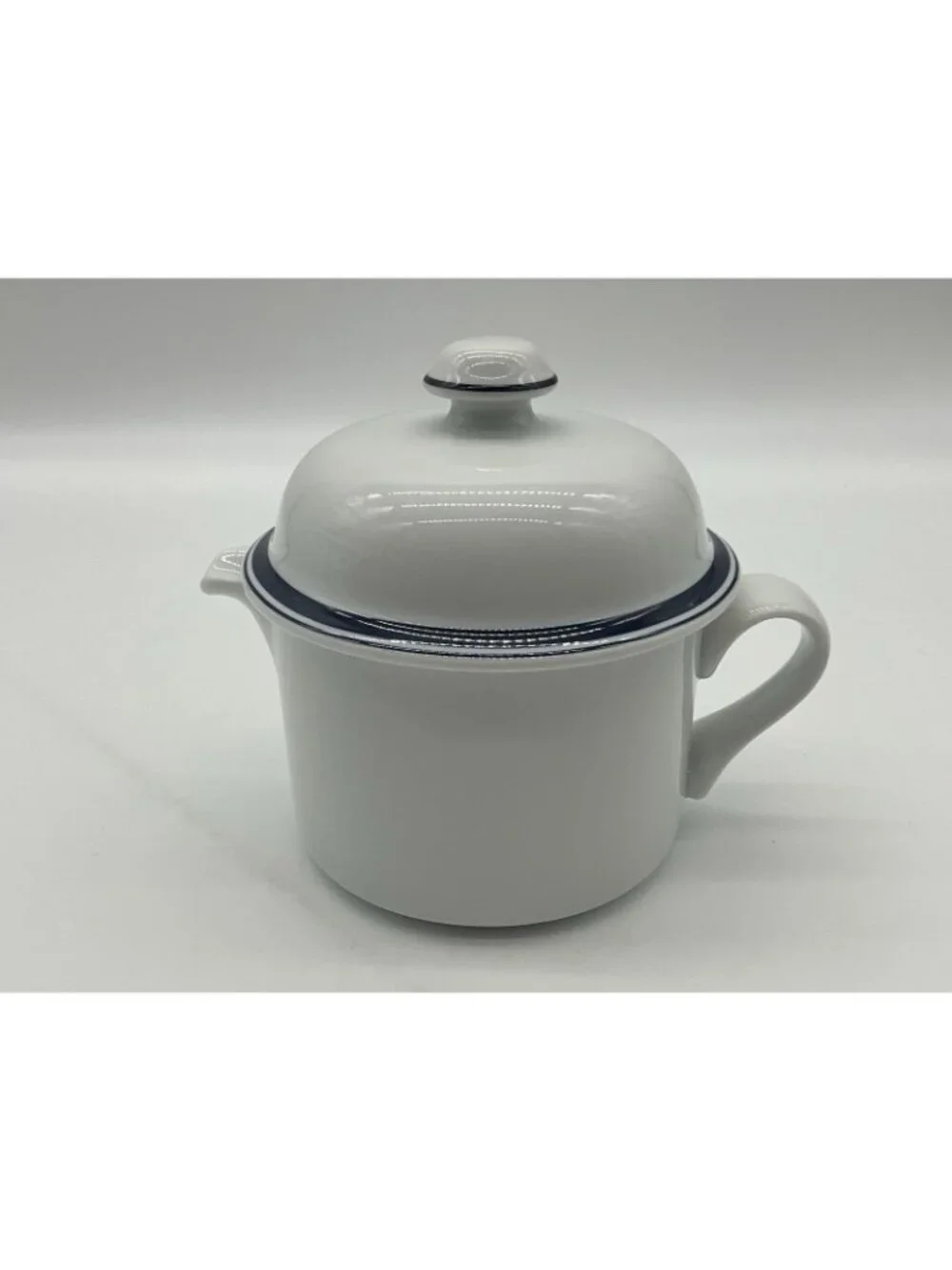Dansk Bistro VTG Christianshaven White Creamer and Sugar Bowl Set Made  Portugal